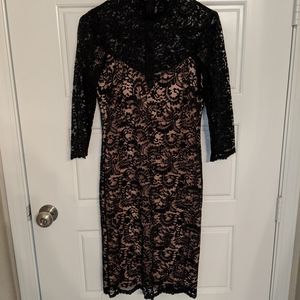 Black Lace Special Occasion Dress